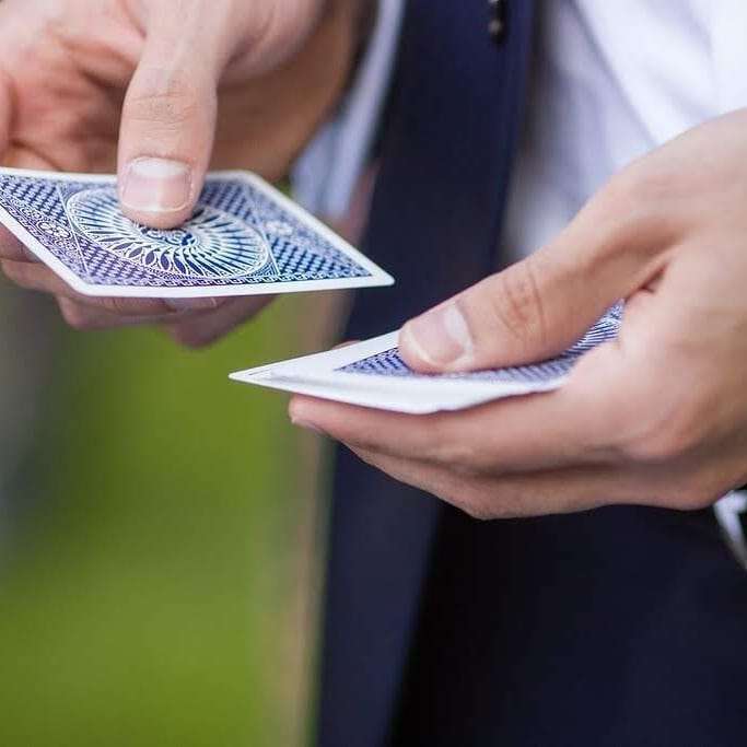 Magie close-up cartes